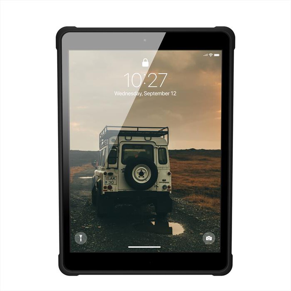 "UAG - Custodia METROPOLIS HANDSTRAP per iPad 2020 10.2-nero"
