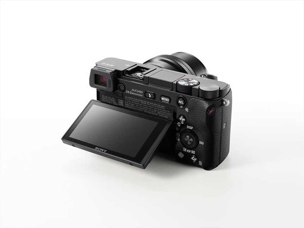 "SONY - Alpha ILCE6000LB-black"