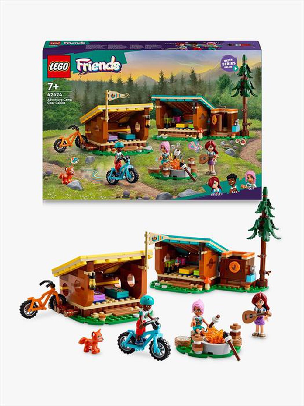 Immagine del prodotto LEGO - FRIENDS Cabine relax al campo avventure 42624