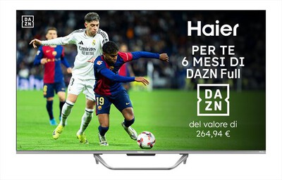 HAIER - Smart TV QLED UHD 4K 55" H55Q80FUX-Nero