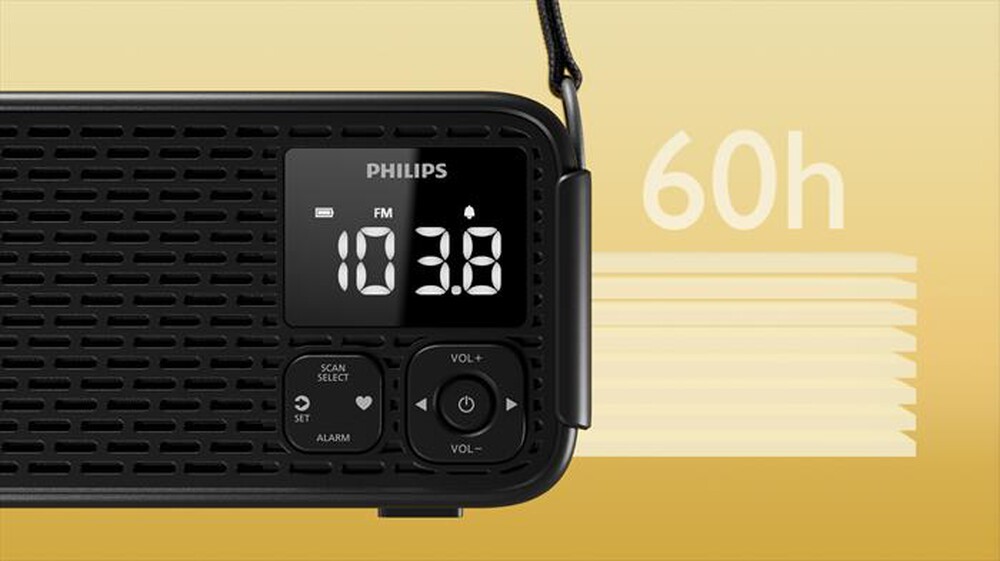 Immagine del prodotto PHILIPS - Radio di emergenza TAR3500/00-Black