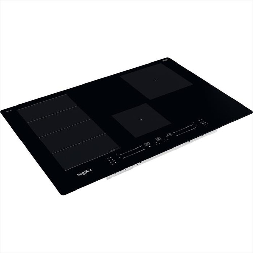 "WHIRLPOOL - Piano induzione WF S0377 NE/IXL HOB WP 77 cm-Nero"