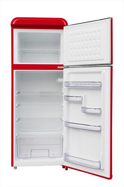 AKAI - Frigorifero 2 porte CLASS241KRD Classe E 160 lt-Rosso