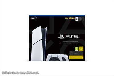 SONY COMPUTER - PS5 DIGITAL D + DUALSENSE WHITE