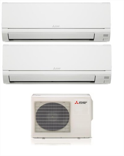 MITSUBISHI  ELECTRIC - Kit Dual MXZ-3HA50VF/MSZ-DW35/MSZ-DW25