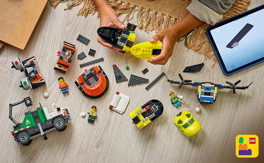 Immagine del prodotto LEGO - CITY Remix aereo, camion di servizio - 60505