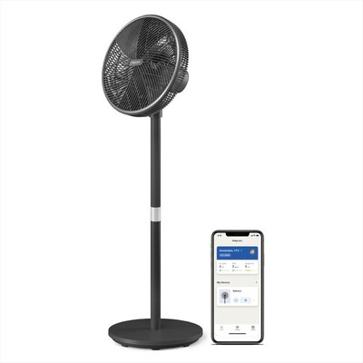 PHILIPS - Ventilatore a piantana SERIES 3000 CX3550/01-Nero