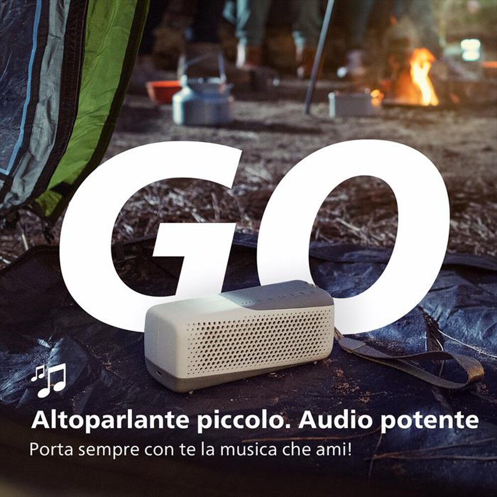 "PHILIPS - SPEAKER WIRELESS SPORT TAS4807W/00-White"