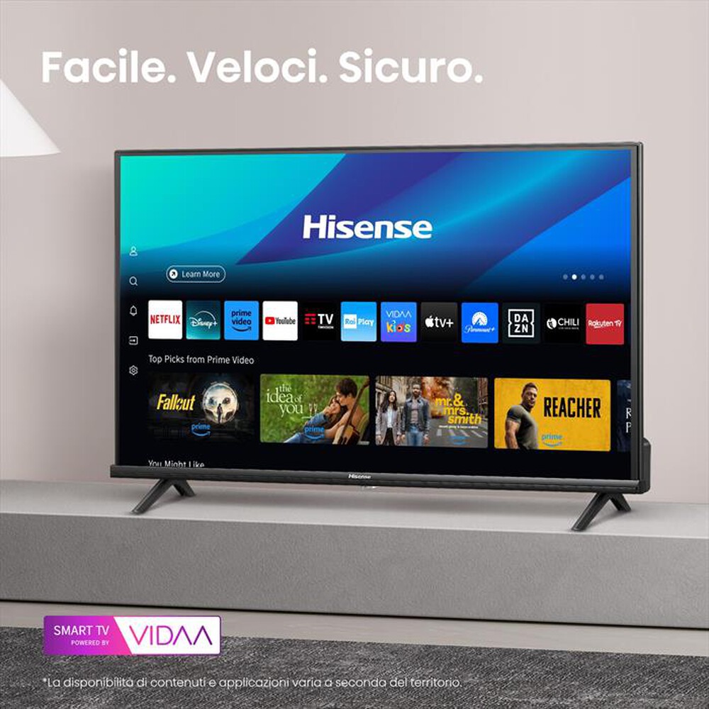 Immagine del prodotto HISENSE - Smart TV 40" HD Ready 40A49Q-NERO
