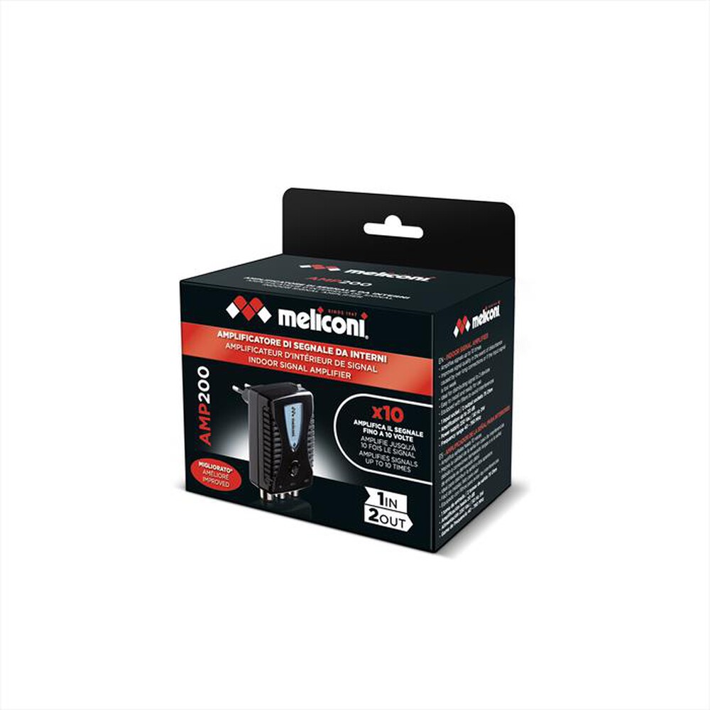 Immagine del prodotto MELICONI - AMP 200-Estetica nero lucido