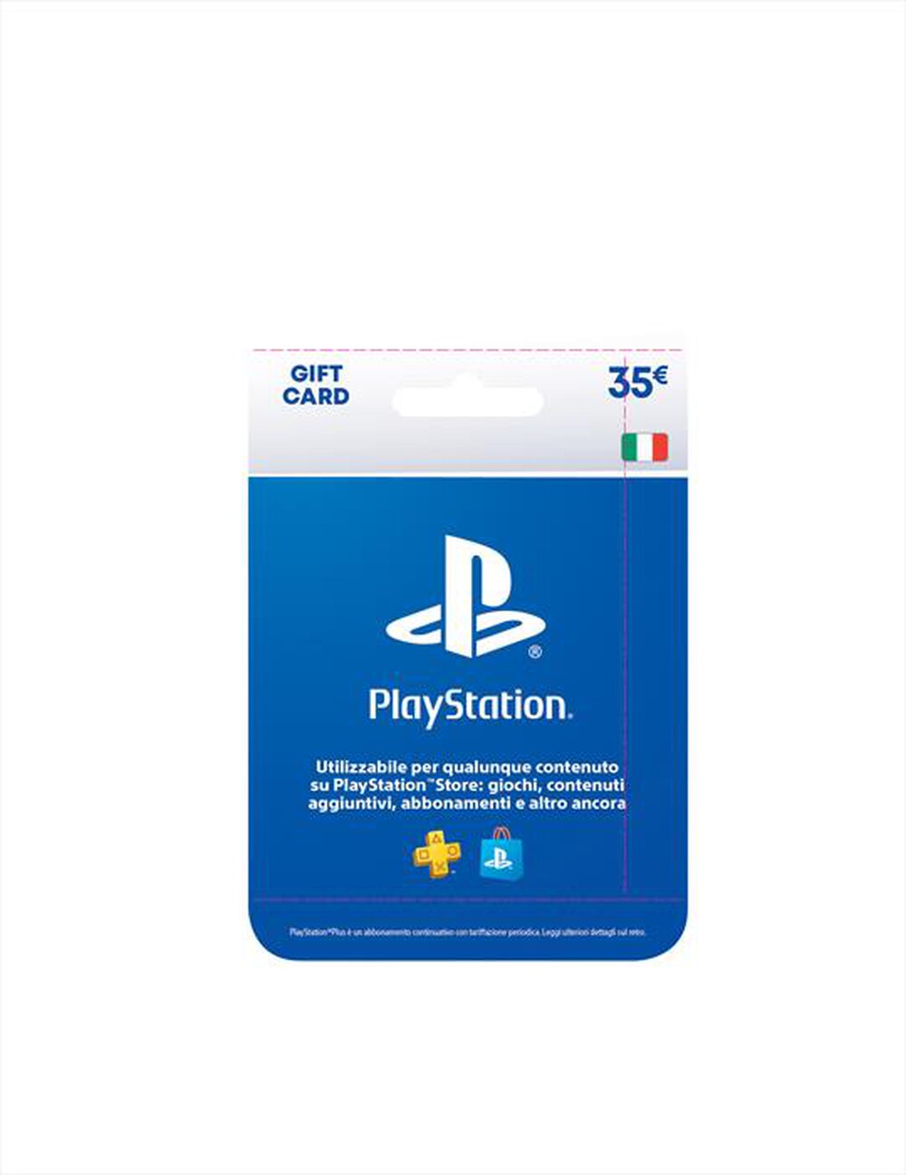 "SONY COMPUTER - PLAYSTATION LIVE CARD DUAL EUR35/IT"