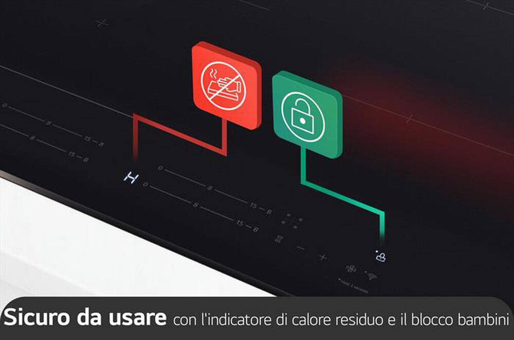 Immagine del prodotto LG - Piano cottura elettrico CI7Z2438BA 59 cm-Nero