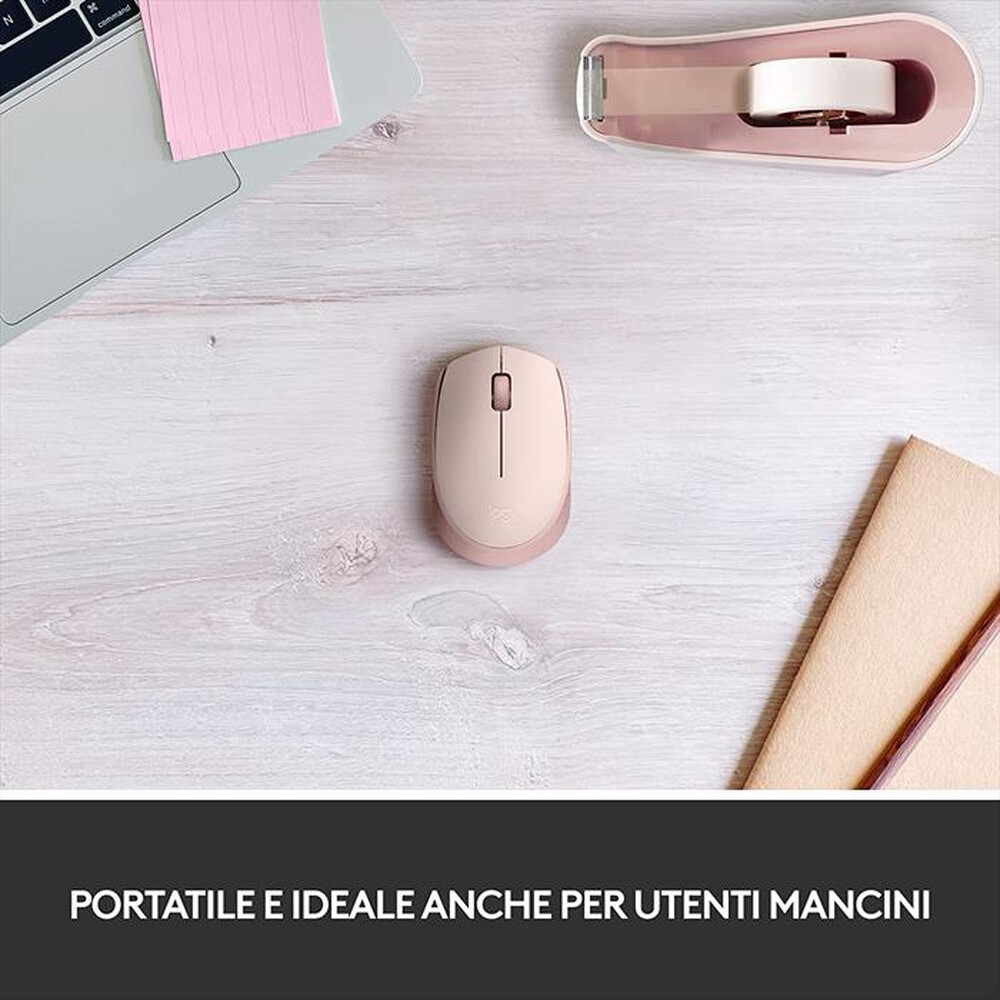 "LOGITECH - M171 Wireless Mouse-Rosa"