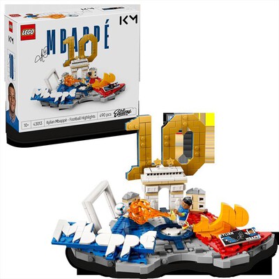 LEGO - 43013 EDITIONS KYLIAN MBAPP  SOCCER HIGHLIGHTS-Multicolore