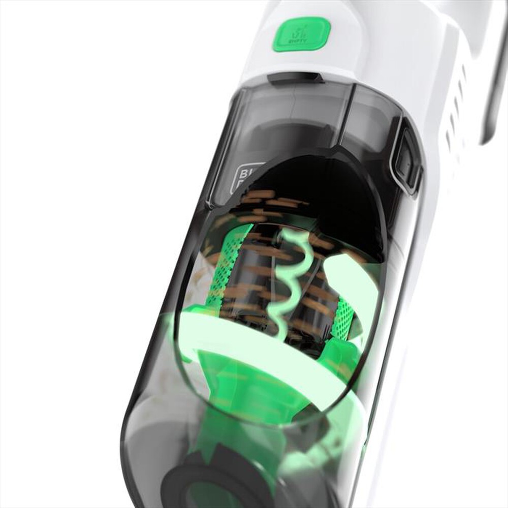 "BLACK & DECKER - Scopa elettrica REVSV18D1HF-BIANCO / VERDE"