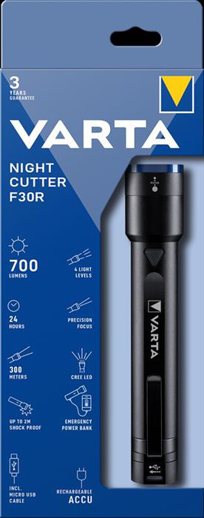 VARTA - Torcia NIGHT CUTTER F30R