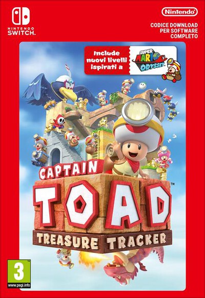 NINTENDO - CAPTAIN TOAD: TREASURE TRACKER - CODICE DOWNLOAD