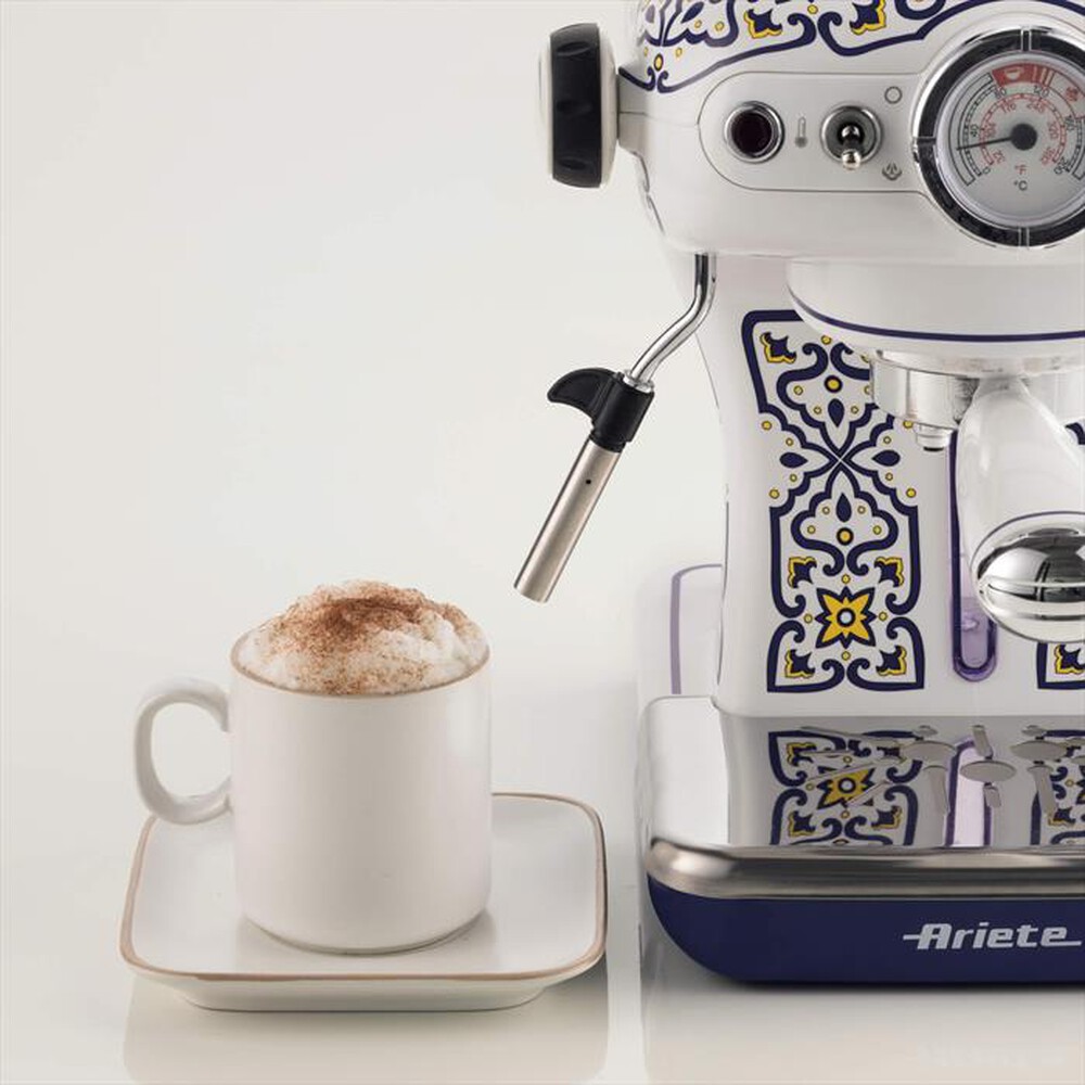 "ARIETE - 1389/1C MACCHINA DA CAFFE ESPRESSO CAPRI-Blue,Multicolour"