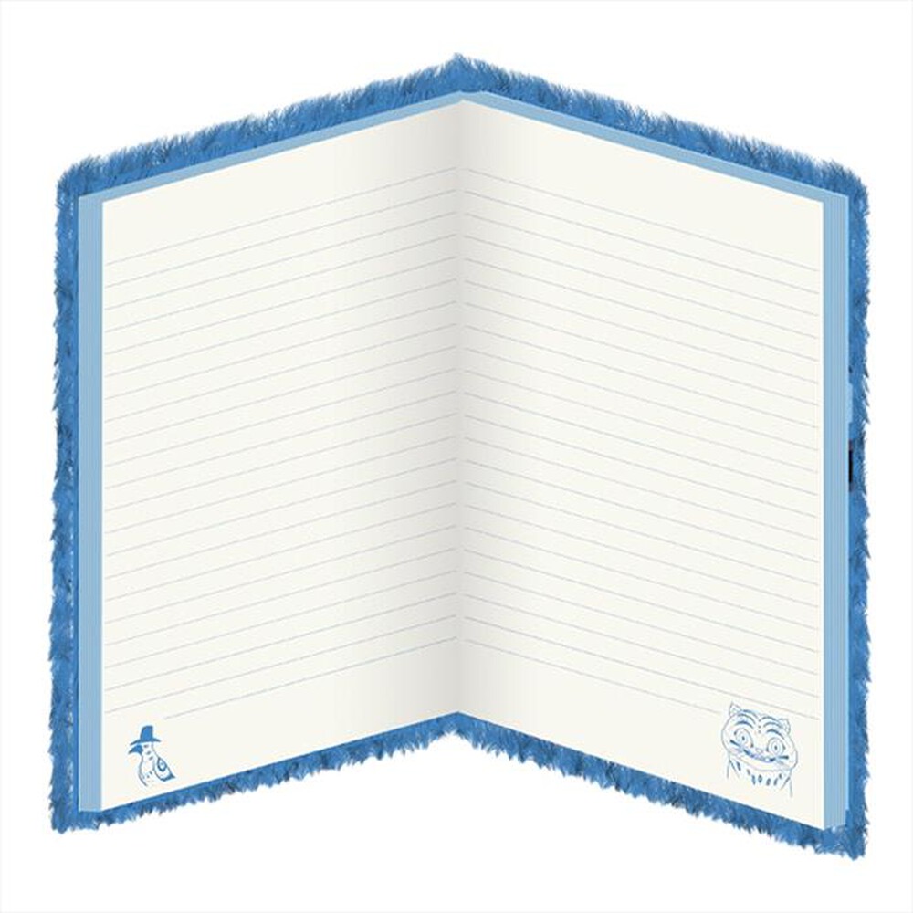Immagine del prodotto PYRAMID - K-POP DEMON HUNTERS DERPY FUZZI QUADERNO A5-Blu
