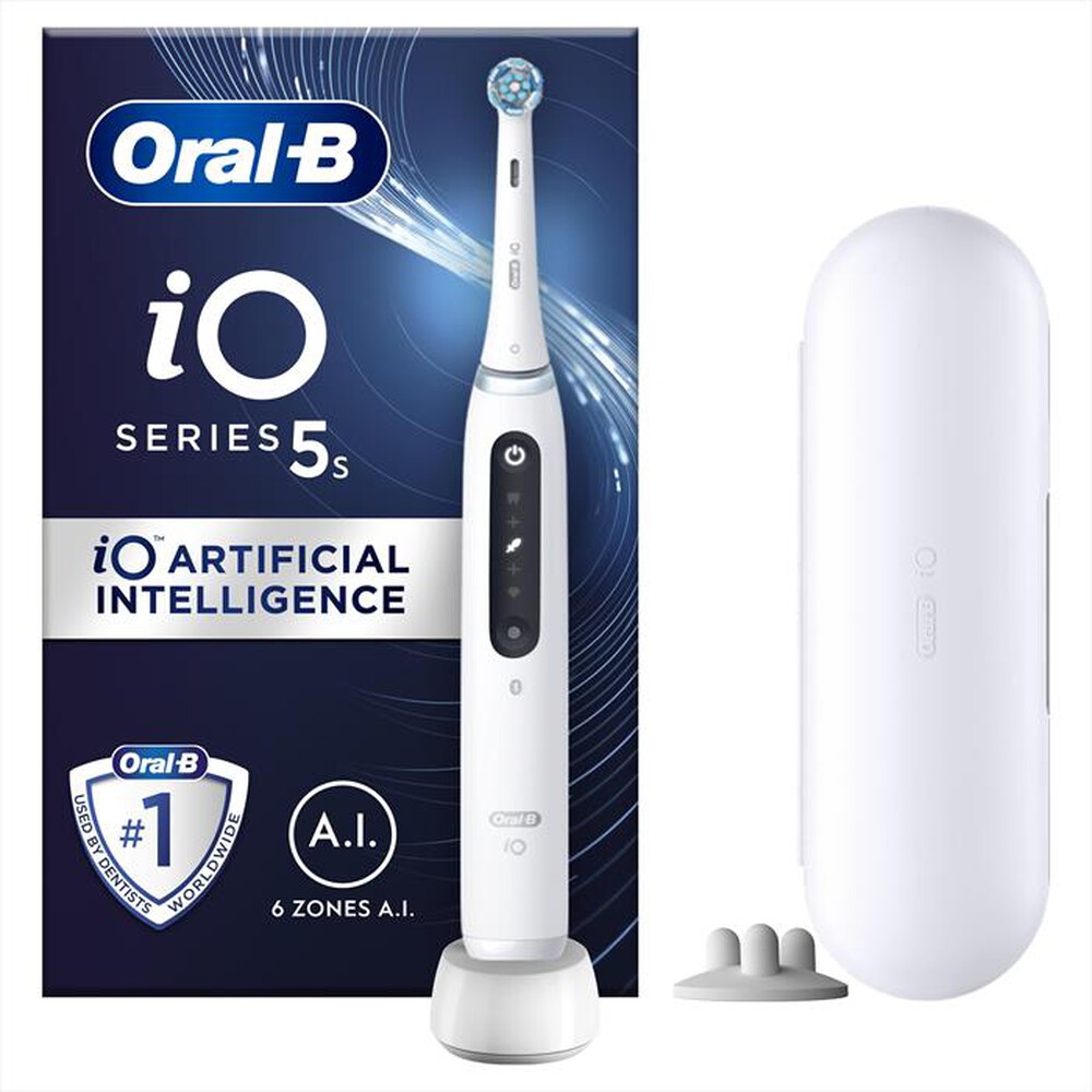 "ORAL-B - Spazzolino elettrico IO5 S-BIANCO"