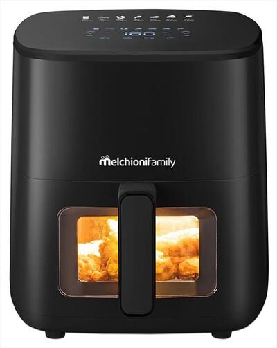 MELCHIONI FAMILY - Friggitrice ad aria MARIANNA NEW-Nero /Plastica