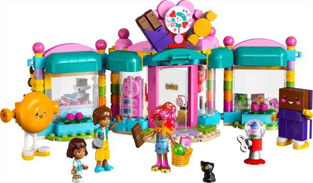 "LEGO - FRIENDS Negozio di dolciumi Heartlake City - 42649-Multicolore"