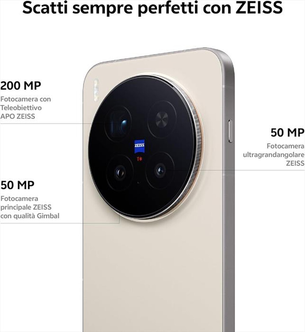 Immagine del prodotto VIVO MOBILE - Smartphone X300 PRO 16+512-Phantom Black