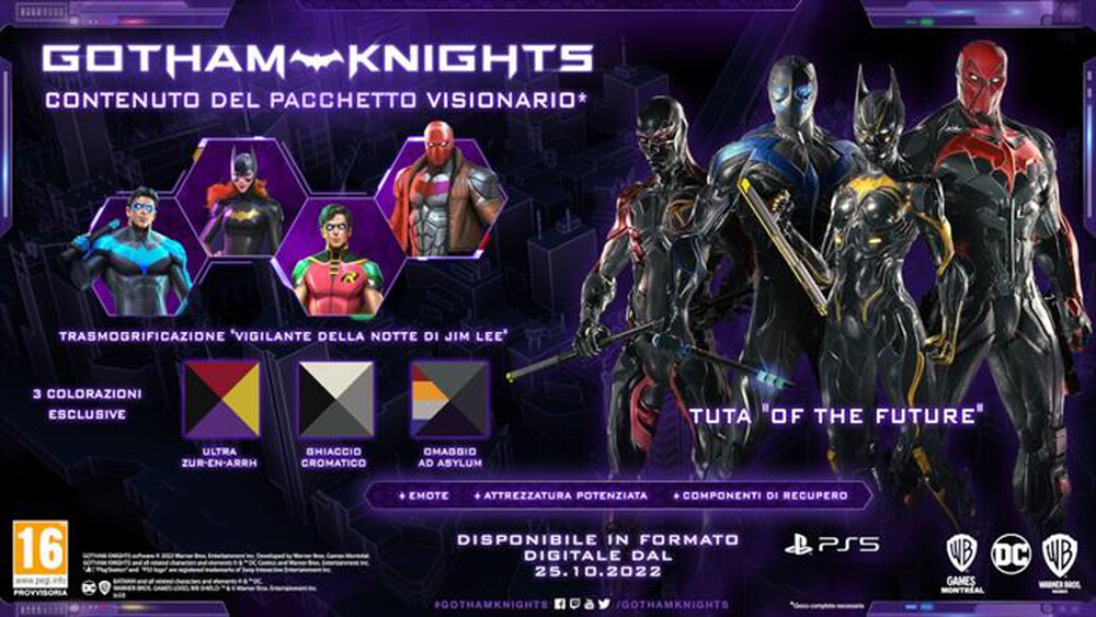 "WARNER GAMES - GOTHAM KNIGHTS DELUXE EDITION (PS5)"