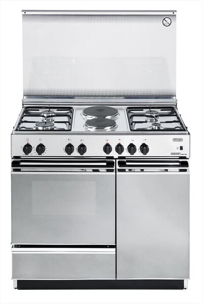 DE LONGHI - Cucina a gas ed elettrica SEX 8542 N ED-Inox