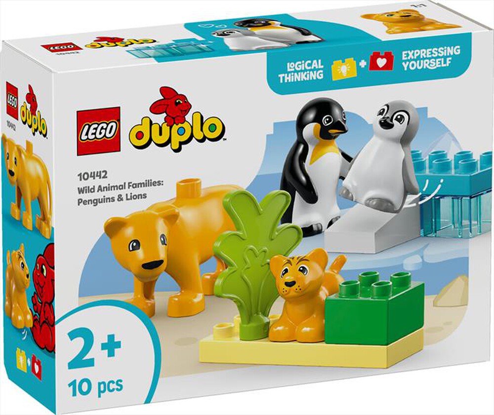 Immagine del prodotto LEGO - DUPLO Famiglie di animali: pinguini e leoni 10442