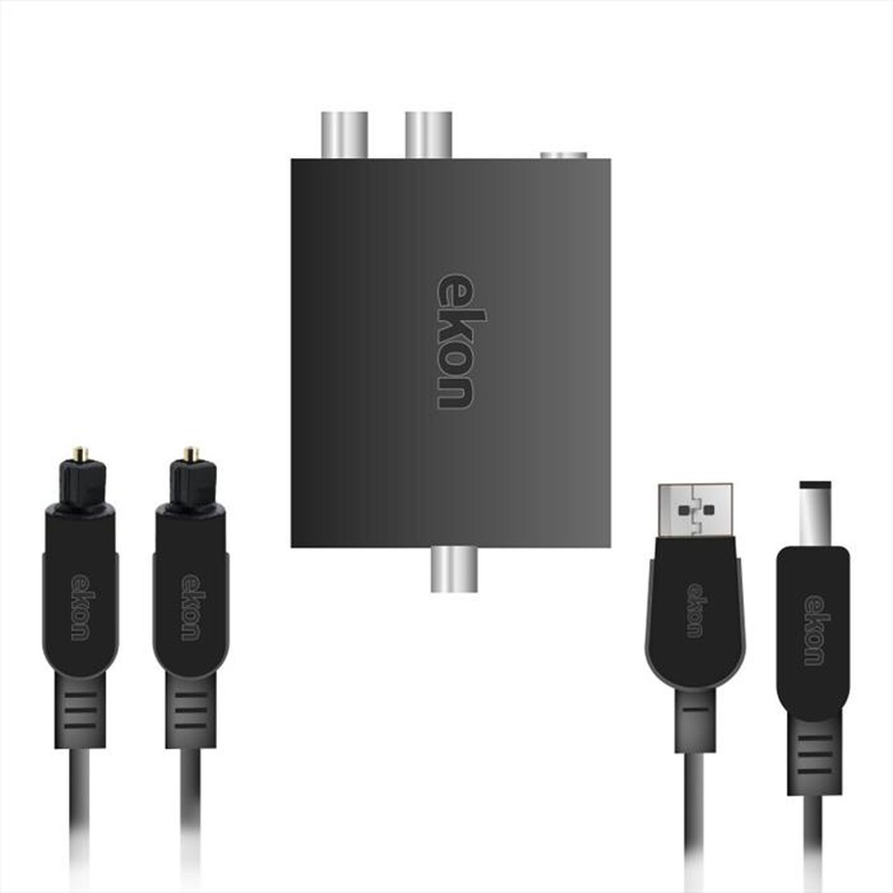 Immagine del prodotto EKON - Convertitore Toslink a RCA/Jack 3,5 mm