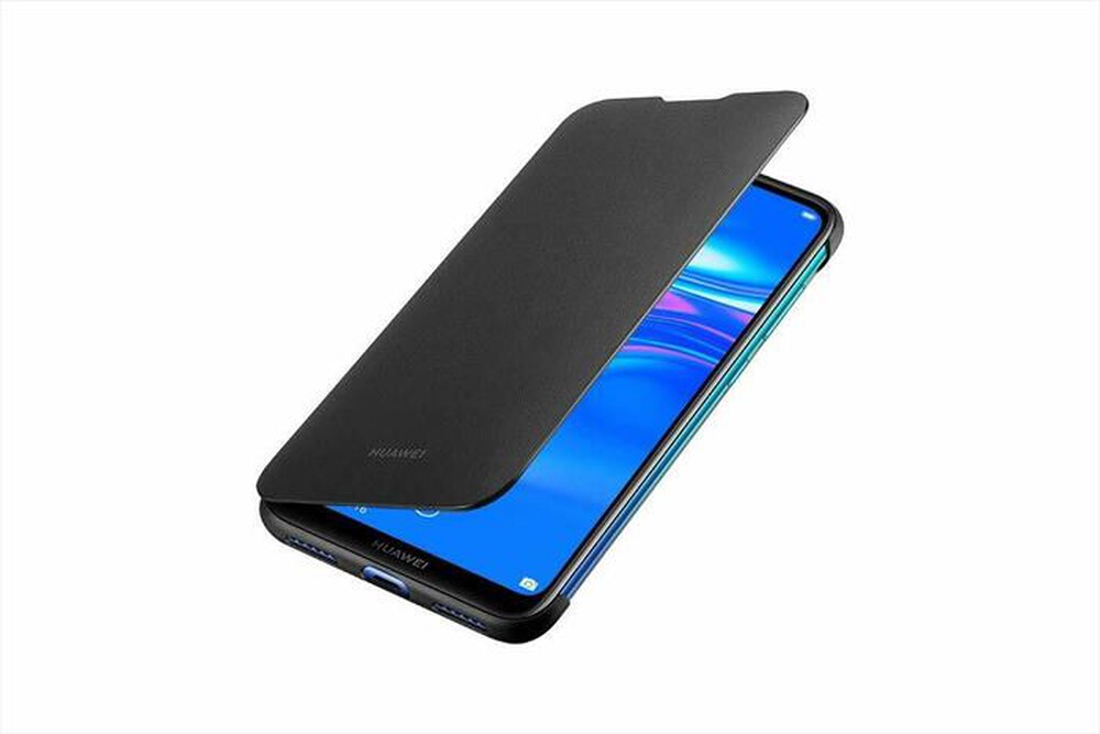 Immagine del prodotto HUAWEI - Y7 2019 PU FLIP COVER-NERO