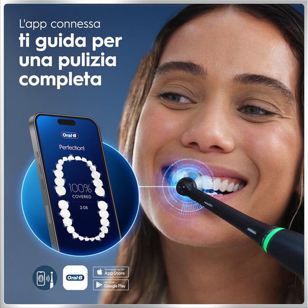 Immagine del prodotto ORAL-B - Spazzolino elettrico IO6 DUO BOX-NERO/ROSA