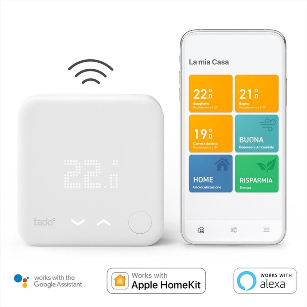 "TADO - TERMOSTATO RADIO KIT V3+-White"