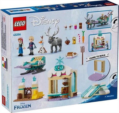 LEGO - DISNEY Avventura sulla slitta di Anna - 43256-Multicolore