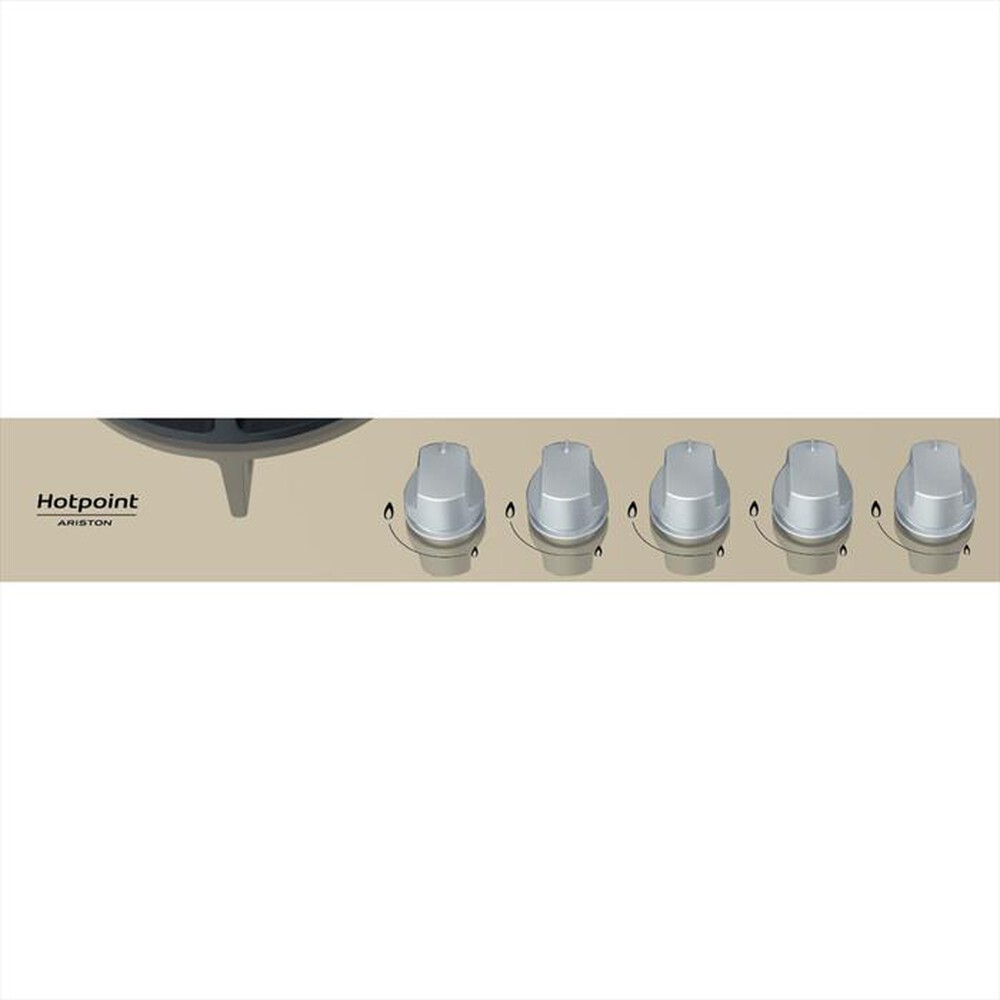 "HOTPOINT ARISTON - Piano cottura a gas HAGD 72S/CH 5 fuochi 73cm"