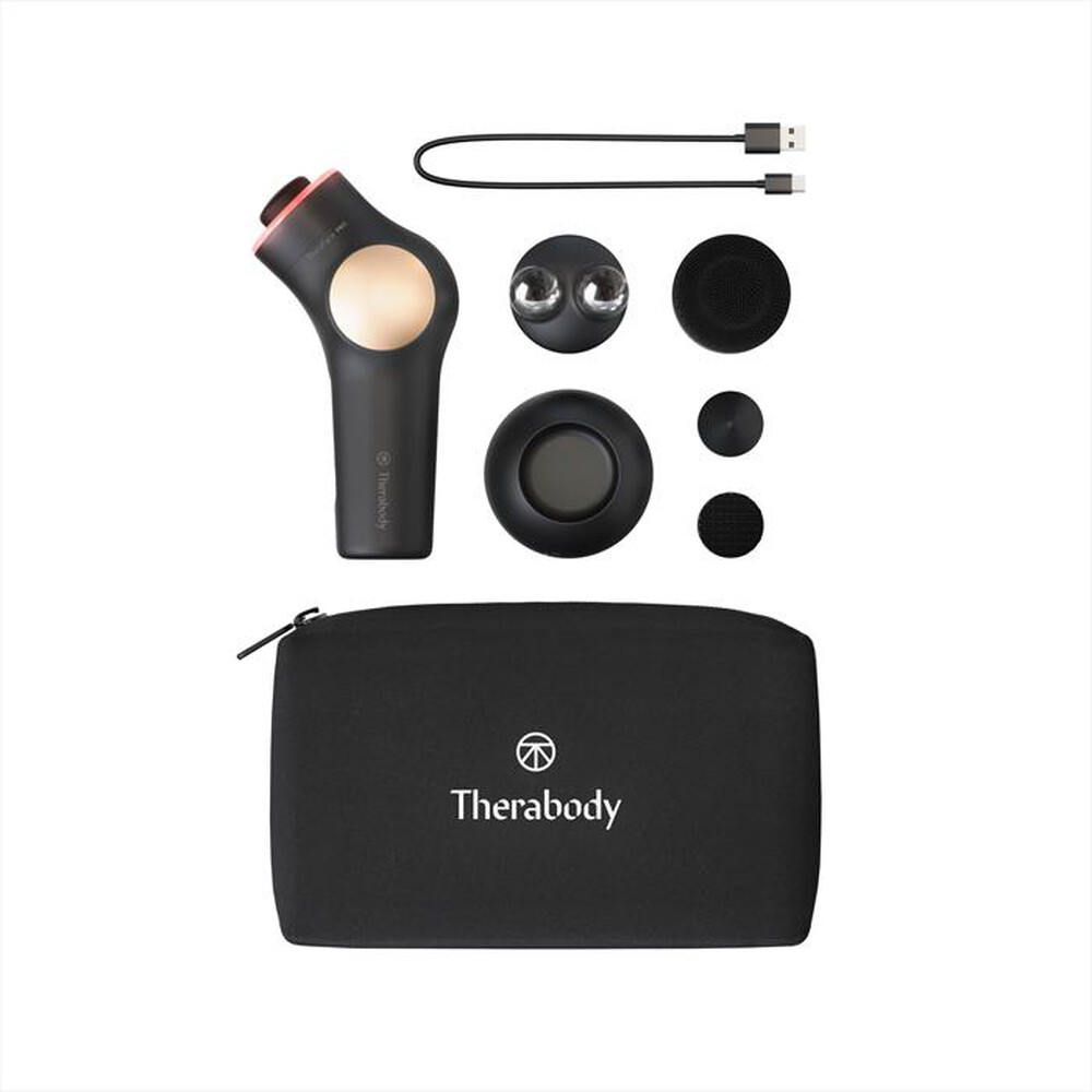 "THERABODY - Massaggiatore per il viso THERAFACE PRO WITH GEL-NERO"