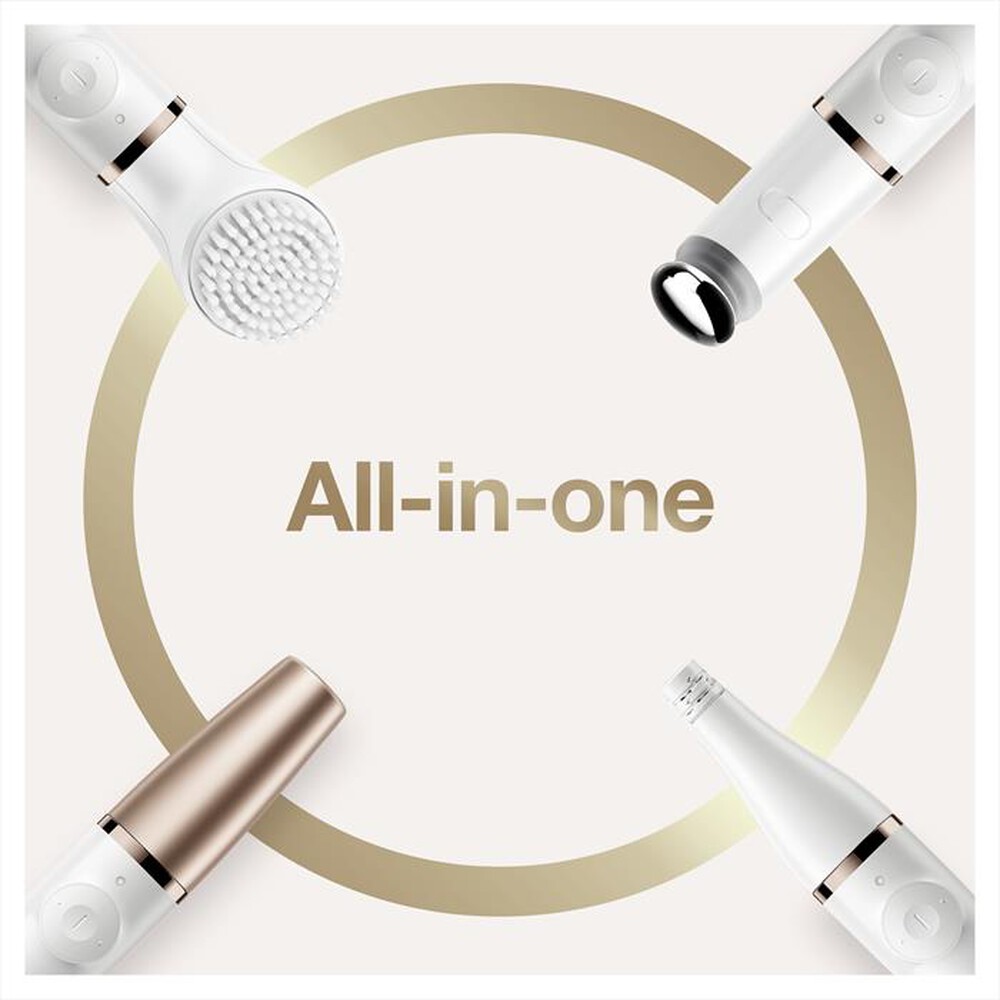 "BRAUN - FaceSpa Pro SE911-Bianco/Oro"