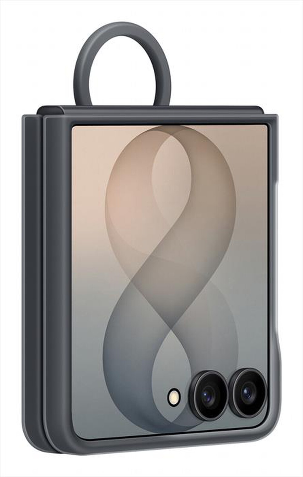 Immagine del prodotto SAMSUNG - Custodia Silicone Ring Magnet per Galaxy Z Flip8-Black