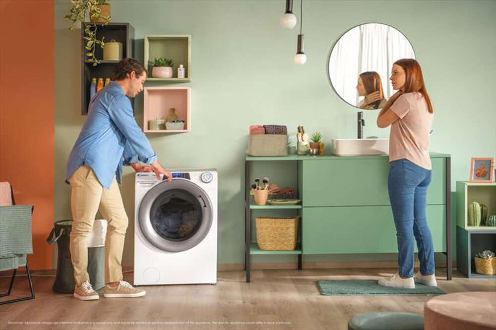 "CANDY - Lavatrice RP6106BWMR8S 10 Kg Classe A-Bianco"