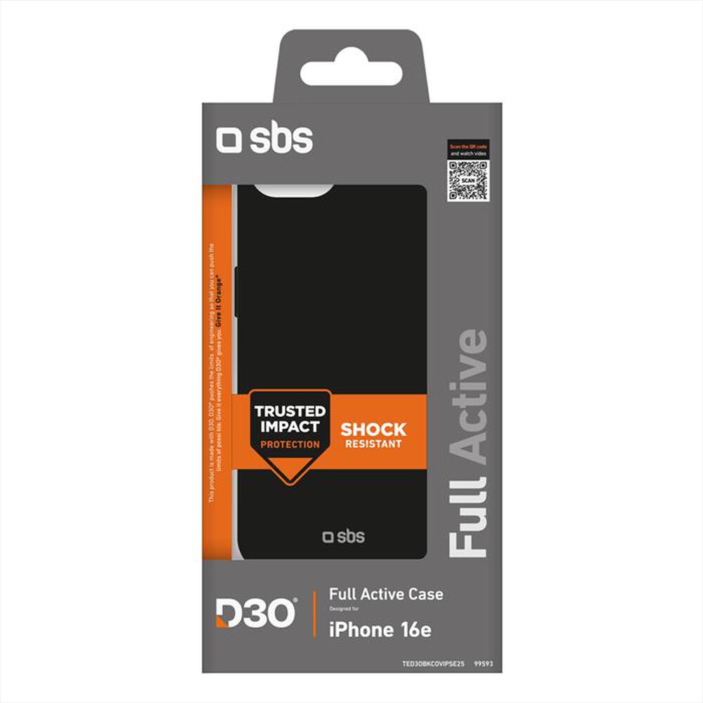Immagine del prodotto SBS - Cover TED3OBKCOVIPSE25 per iPhone SE 2025-Nero