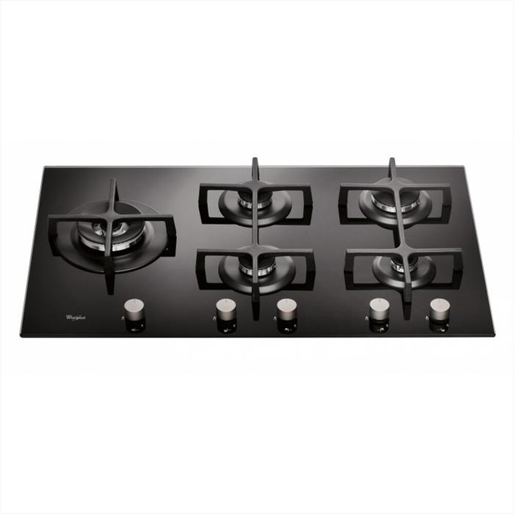 "WHIRLPOOL - Piano cottura a gas GOA 9523/NB 5 fuochi 86cm-Nero"