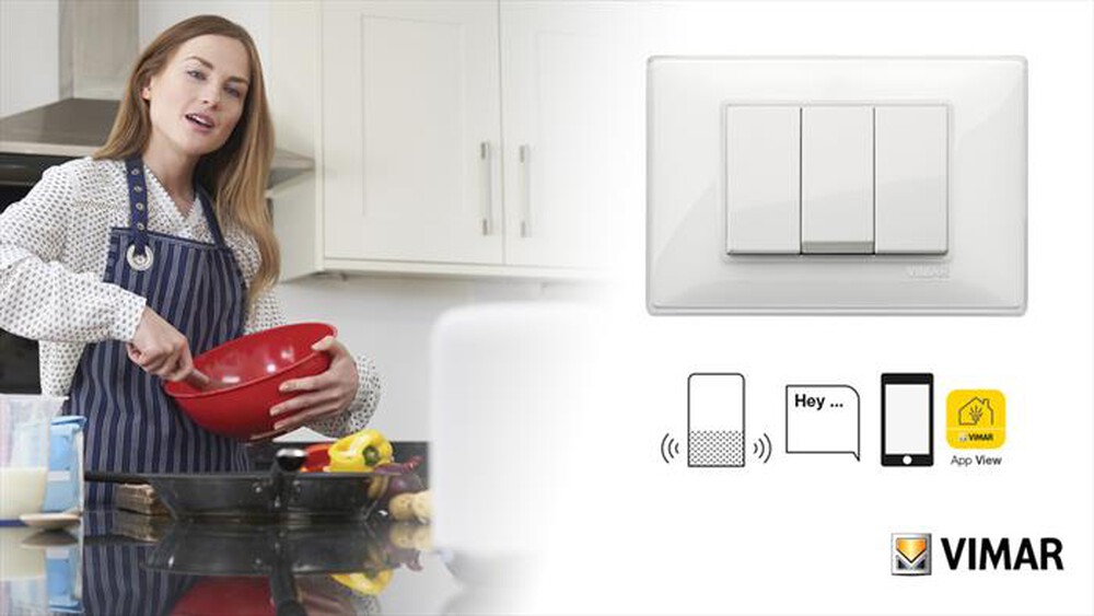 "VIMAR - DEVIATORE CONNESSO IOT-bianco"