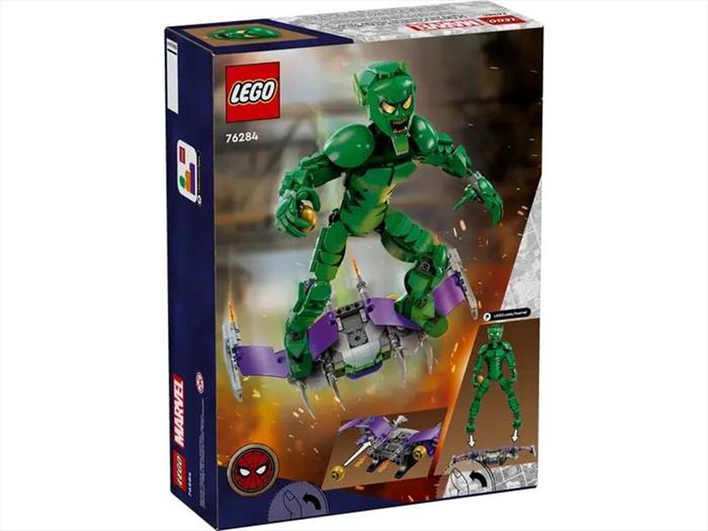 "LEGO - MARVEL Personaggio costruibile di Goblin - 76284"