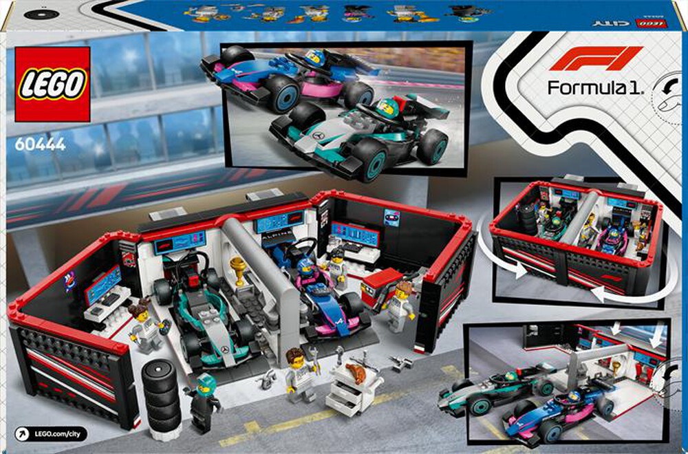 Immagine del prodotto LEGO - CITY F1 Garage con Mercedes-AMG e Alpine F1&reg; 60444