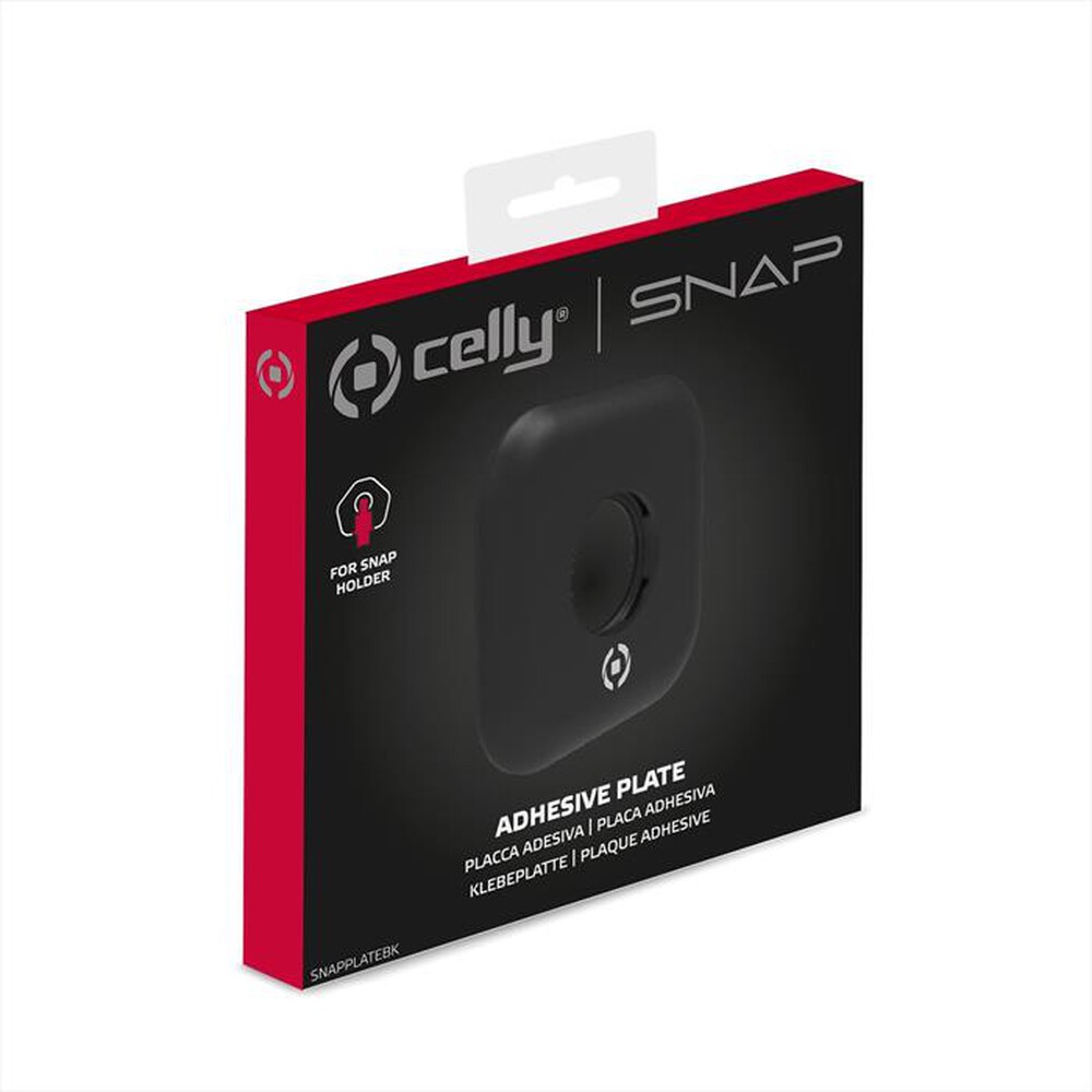 Immagine del prodotto CELLY - PLACCA ADESIVA UNIVERSALE-NERO