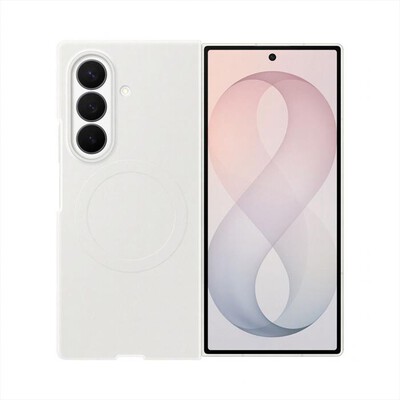 SAMSUNG - Custodia Silicone Magnet Case per Galaxy Q8-Cream