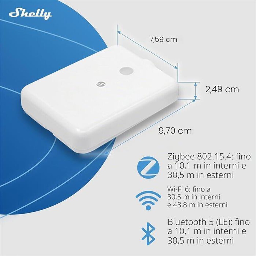 Immagine del prodotto SHELLY - Sensore antiallagamento FLOOD GEN 4-Bianco