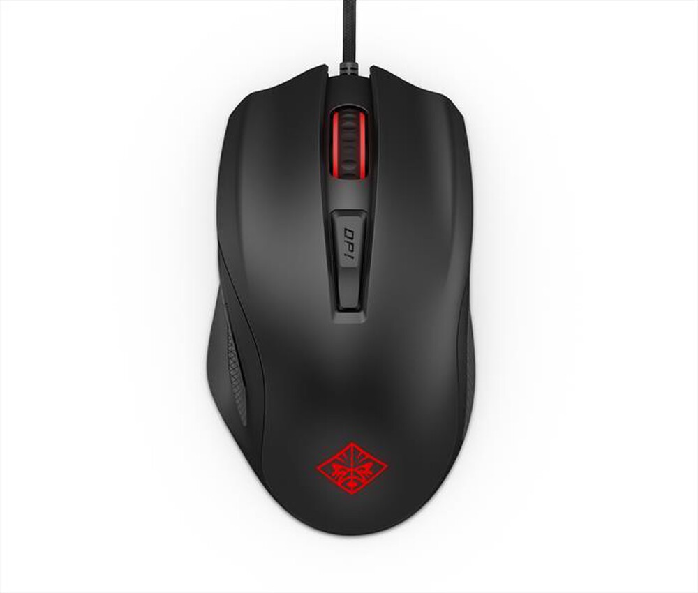 "HP - OMEN BY HP MOUSE 600-Nero, Rosso"