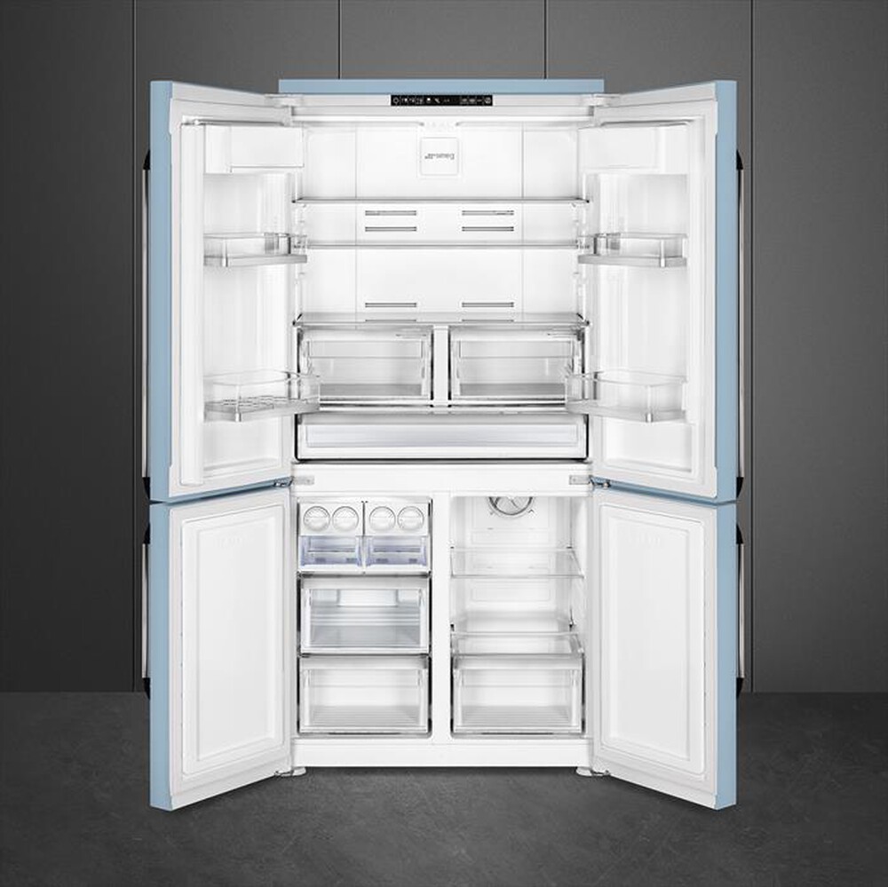 Immagine del prodotto SMEG - Frigorifero 3 e più porte FQ960PB5 Classe F 594lt-Azzurro